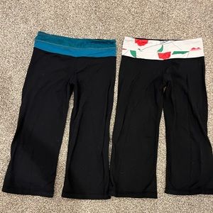 Size 4 lululemon capris